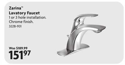 Moen Zarina™ Lavatory Faucet