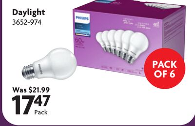 9W A19 LED Bulbs Daylight
