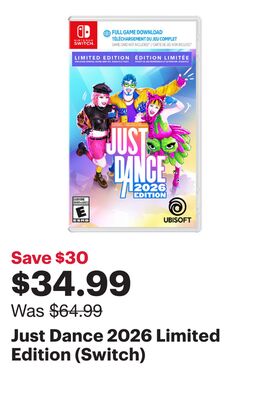 Just Dance 2026 Limited Edition (Switch)
