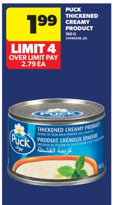PUCK THICKENED CREAMY PRODUCT, 160 G