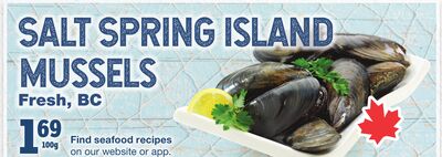 Salt Spring Island Mussels
