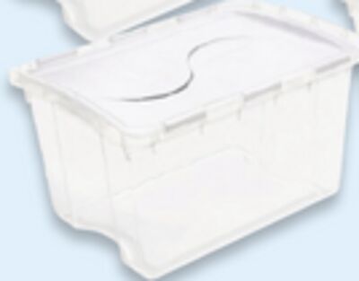 Sterilite 45 L Flip-lid storage tote