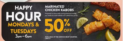 MARINATED CHICKEN KABOBS