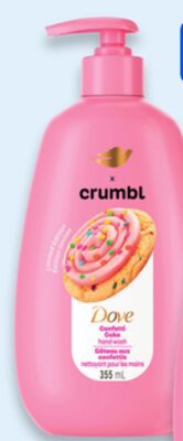 Dove x Crumbl liquid hand soap