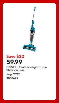 BISSELL Featherweight Turbo Stick Vacuum