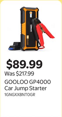 GOOLOO GP4000 Car Jump Starter