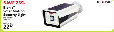 Bionic™ Solar Motion Security Light