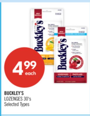 BUCKLEY'S LOZENGES