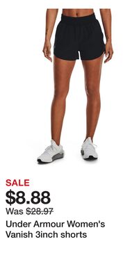 Under Armour Women's Vanish 3inch shorts