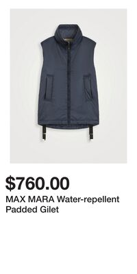 MAX MARA Water-repellent Padded Gilet