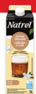 Natrel hazelnut or caramel coffee creamer