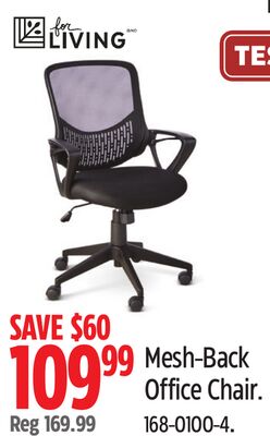 Mesh-Back Office Chair.
