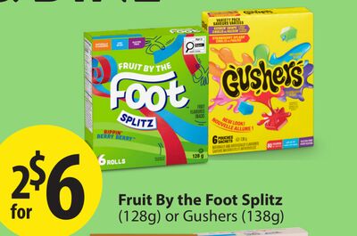 Fruit By the Foot Splitz