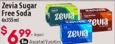 Zevia Sugar Free Soda zevia