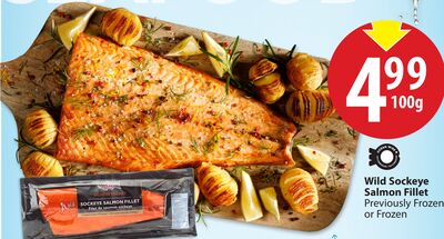 Wild Sockeye Salmon Fillet