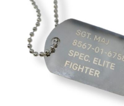 Camo Name Dog Tag, 8-pk