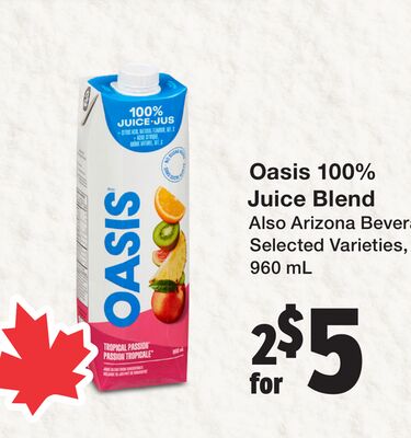 Oasis 100% Juice Blend