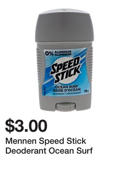 Mennen Speed Stick Deoderant Ocean Surf