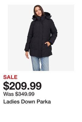 Ladies Down Parka