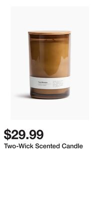 Two-Wick Scented Candle