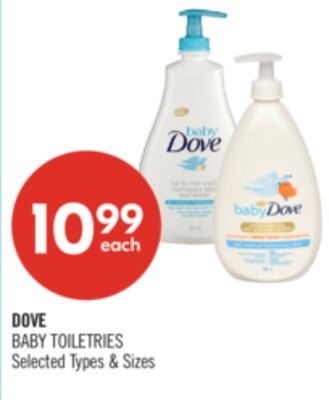 DOVE BABY TOILETRIES