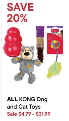 ALL KONG Dog and Cat Toys