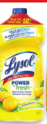 Lysol toilet bowl cleaner 710 mL, all-purpose cleaning pours 1.2L or bathroom triggers