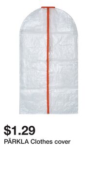 PÄRKLA Clothes cover