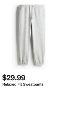 Relaxed Fit Sweatpants