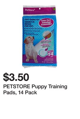 PETSTORE Puppy Training Pads, 14 Pack