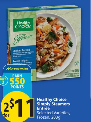 Healthy Choice Simply Steamers Entrée