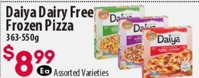 Daiya Dairy Free D Frozen Pizza