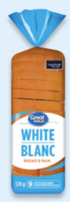 Great Value sliced bread