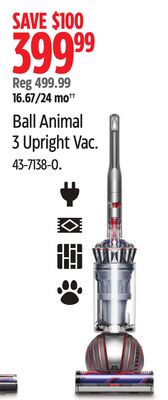 Dyson Ball Animal 3 Upright Vac.