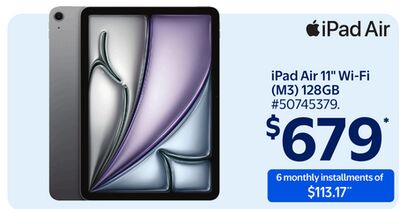 iPad Air 11" Wi-Fi (M3) 128GB