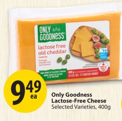 Only Goodness Lactose-Free Cheese