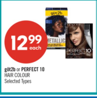 göt2b or PERFECT 10 HAIR COLOUR