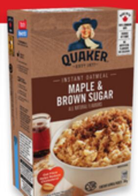 Quaker instant oatmeal