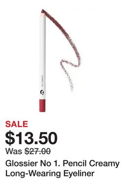 Glossier No 1. Pencil Creamy Long-Wearing Eyeliner