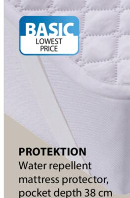 Protektion Water repellent mattress protector