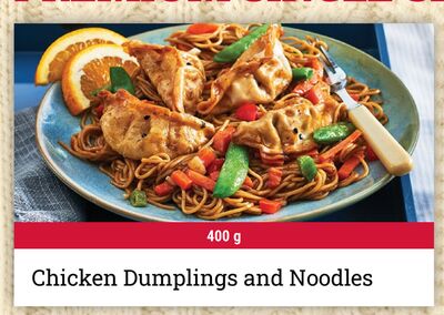 Chicken Dumplings and Noodles