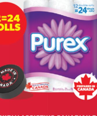 PUREX BATHROOM TISSUE