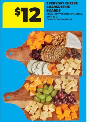 EVERYDAY CHEESE CHARCUTERIE BOARDS, 211-433 G