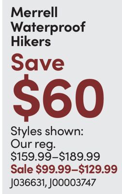 Merrell Waterproof Hikers