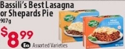 Bassili's BestLasagna or Shepards Pie