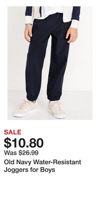 Old Navy Water-Resistant Joggers for Boys