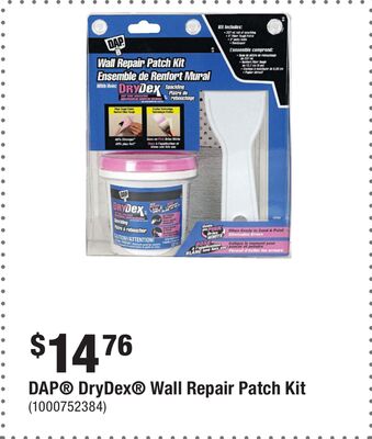 DAP® DryDex® Wall Repair Patch Kit