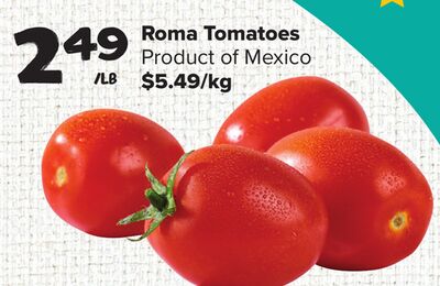 Roma Tomatoes