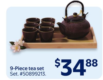 9-Piece tea set