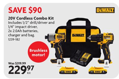 20V Cordless Combo Kit